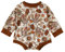 MNSWR Kleinkind Baby Jungen Mädchen Weihnachten Schneemann Fleece Warm Outwear Playsuit Strampler Einteiliger Schlafanzug 92 Weihnachten Baby,Babysachen Neugeborene Baby Strampler Junge Newborn Baby