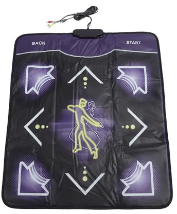 LIZEALUCKY Dance Mat for Kids Adults, Folding Electronic Floor Interactive Yoga Sport Fitness Game Kid Adult Home Living Room Party Music Pad TV Computer