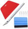 Wallpaper Tool Kit - Smoother, Squeegee for Vinyl Wrap, Wallpaper Installation & Crafting, Essential Tool Set for DIY Wallcovering Projects