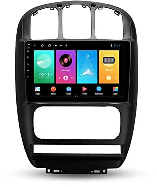 ZCHBSM Android 13 Autoradio 2 DIN Autoradio Tablet per Dodge Caravan 4/Chrysler Voyager RG RS Navigazione GPS 9'' unità Principale Lettore multimediale MP5 Ricevitore Video con 4G/5G WiFi Carplay