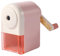 ZMREN Taille-Crayon Manuel, Enfants Taille-Crayon Taille-Crayon à Manivelle Taille-Crayon (6.9-8 mm) - rose