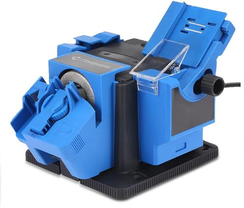 AffûTeur Multifonction Universel 65w,Aiguiseur de Couteaux électrique (220V), AffûTeur De Forets Haute Vitesse 6000 Tr/Min, AffûTeur Pour Couteaux, Ciseaux, Perceuses, Ciseaux Et Bien Plus Encore