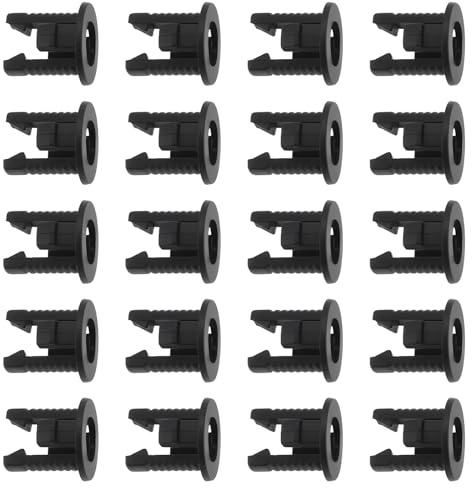Be In Your Mind 200 Stücke 3mm LED Sockel 5,7mm OD Emittierende Diode Halter Clip Montage Klammern