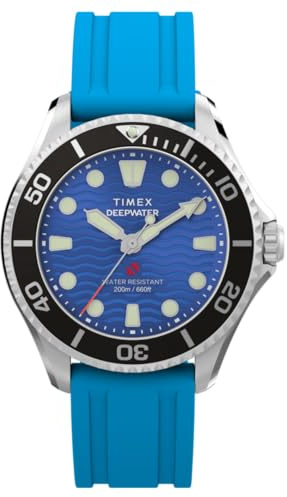 Timex Unisex Analog Quarz Armbanduhr Deep Water Meridian