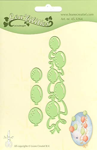 Stanz- und Prägeschablone - Leabilitie - Luftballons