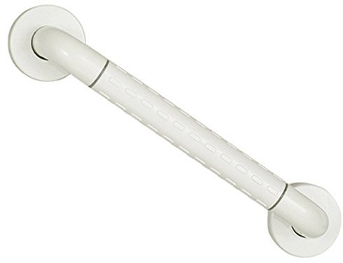 Addfun Barre d'appui antidérapante en Acier Inoxydable 304 pour Salle de Bain, Baignoire, Douche, Blanc, 50 cm