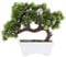 Künstlicher Kiefer Bonsai-Baum, Naturgetreue Künstliche Pflanze im Topf, Grün, 26 x 24 x 12 cm