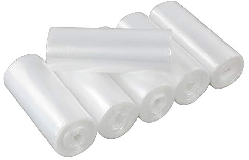 Mayish Multiusos Transparente para Contenedor de Basura Bolsa, 20 L, 150 Bolsa