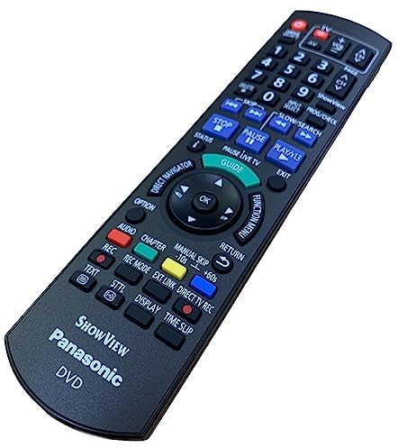 Panasonic N2QAYB000471 Remote Control for DMR-EX96C DMR-EX93C DMR-EX84C DMR-EX645
