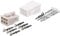 Kalitec KALI-2406 Mini-Fit Jr. Set 6 polig aus Nylon I Kabelstecker KFZ I Spannung 600 V I Nennstrom 13 A I AWG 24-18 I Mini Stecker für für Festplatten, LED und RGB Beleuchtung I Rastermaß 4.2mm