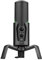 Trust Gaming GXT 258 Fyru Micro PC Streaming 4-en-1 avec 4 Directivités (Cardioïde, Bidirectionnel, Stéréo et Omnidirectionnel), Microphone USB pour Setup Gaming, Podcast, PS4, PS5, ASMR - Noir