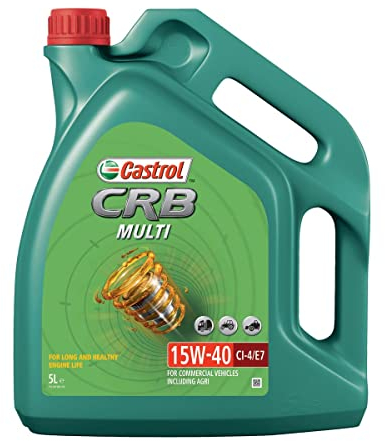 Castrol Motoröl Crb Multi 15W-40 Ci-4/E7 Nutzfahrzeug Motorenöl 15Ba22 5L
