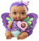 My Garden Baby GYP11 - Schmetterlings-Baby Puppe zum Füttern und Anziehen (30 cm), mit wiederverwendbarer Windel, abnehmbarer Kleidung und Flügeln, Kinderspielzeug ab 2 Jahren