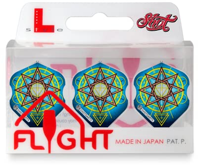 Shot! l-style ez l1 standardform celt druid dart flight set