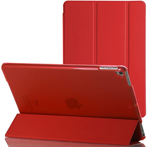 Smart Case for iPad 9th Generation (2021), 8th Generation (2020), 7th Generation (2019) Magnetic Cover with Auto Sleep/Wake Function (Red)