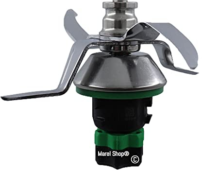 Marel Shop® - Conjunto de cuchillos de hoja original compatible con Thermomix TM6