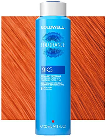 9KG Kupfergold extra hell Goldwell Colorance Warm reds can, 120 ml