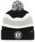 47 NBA Breakaway Cuffed Knit Beanie Mütze, Unisex, Erwachsene, Brooklyn Netze, Schwarz, Einheitsgr��e