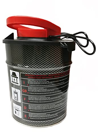 La zappa Aspiracenere Minicen da 10 lt 800 W, pulizia stufa e camino a legna e pellets