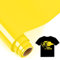 IModeur 5 Ft vinilo textil Amarillo - 30,5 x 153 cm vinilo Amarillo para Cricut Maker, Silhouette Cameo, vinilo textil termoadhesivo para ropa, gorras, pantalones, otros tejidos