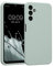 kwmobile Handyhülle kompatibel mit Samsung Galaxy A14 5G Hülle - gummierte Handy Case aus Silikon in Cool Mint