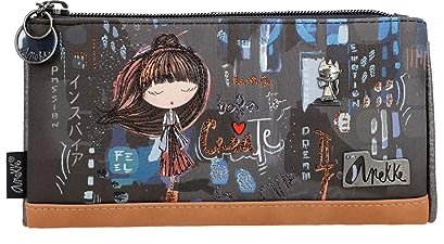 Anekke Contemporary Flexible RFID Wallet L Multicolor