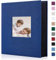 Miaikoe Fotoalbum 10x15 400 Leinen Album Slip in für Familie Hochzeitstag Album Buch Holds 400 Vertikale 10x15cm Fotos Blau