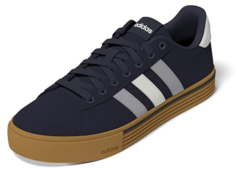 adidas Unisex Daily 4.0 Shoes, Shadow Navy/Glory Grey/Off White, 4 UK