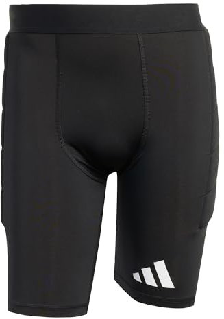 adidas Herren SQUADRA25 Padded Goalkeeper Short Tight, Black/White, M
