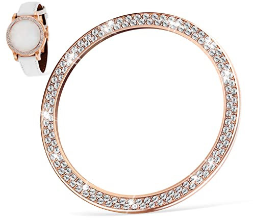 HOMSFOU Uhrenschutz Ring Bling Hülle Für Die Uhr Schutzhülle Für Die Uhr Stoßstangenhülle Für Die Uhr Displayschutzfolie Abdeckungen Für Die Uhr Strass Abdeckung Für Die Uhr Strass
