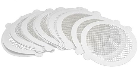 LIbgiubhy 50 pièces/ensemble cuisine évier évier vidange filtre autocollant fibre de verre salle de bain cuisine couverture prévention salle de bain