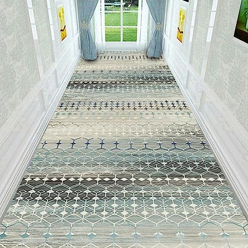 DITANHUO Teppichläufer für den Flur, zeitgenössischer Durchgangsläufer, Teppich für den Flur, Läufer für den Flur, den Kücheneingang,1m x 4m