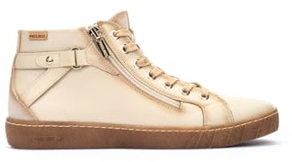 Pikolinos Lanzarote Sneaker Damen | Aus Leder | Herausnehmbare Memory-Foam-Innensohle | EU-Größe 35–42