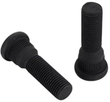 JGUYC 2 pezzi Bullone scanalato for mozzo ruota M//14x1,5 | Diametro scanalatura 18,2 mm | Lunghezza 57 mm | Grado 10.9