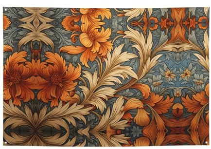 Party-Banner mit Vintage-Blumenblättern – Erstellen Sie atemberaubende dekorative Highlights für Geburtstage, Feiertage und Wohnräume