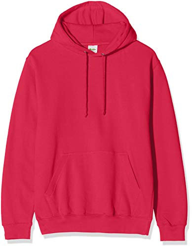 AWDis Men's College Hoodie, red (Hot red), X-Large