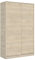 DEKIT GRUPO RIMOBEL Armario 2 Puertas correderas, Natural, 120x204x50cm
