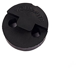 Akustische Violine Dämpfer Geige Dämpfer Gummi Professionelle Violine Armaturen Violine Sourdine Werkzeuge (Schwarz)