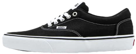 Vans Doheny Herren Sneaker, Canvas Black White, 50 EU