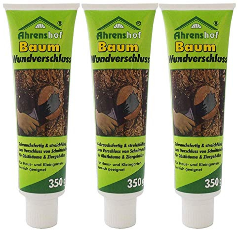 Preisjubel 6X 350g Ahrenshof Baum-Wundverschluss, Baumwunden verschließen, Baumpflege