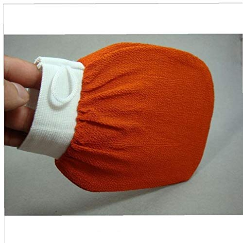 Angoter Orange Kessa Glove türkischen Hammam Scrub Mitt Peeling Mitt Badhandschuh Haut Handtuch Korea Glove
