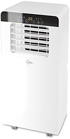 SUNTEC Mobiles lokales Klimagerät Motion 2.0 Eco R290 | Klimaanlage für Räume bis 25 qm | Abluftschlauch | Kühler und Entfeuchter mit ökologischem Kühlmittel | 7.000 BTU/h | Für Wohnung und Büro
