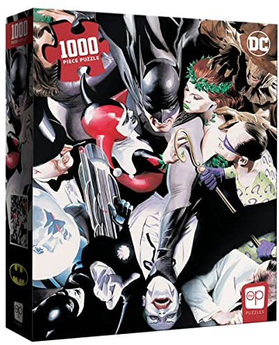 USAopoly TOP-PZ015 Batman Tango with Evil 1,000-Piece Puzzle, Multicolor