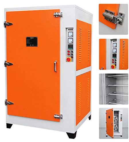 Four de Séchage Professionel Industriel Pour Revêtement Peinture Electrostatique - 7.2 kW Triphasé - Température 0-250°C - Dimensions Interne: 1600 x 845 x 845 mm - Finition Parfaite