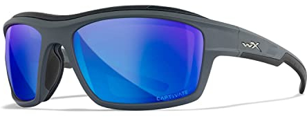 Wiley X │ WX Ozone | Sonnenbrille Herren | Sonnenbrille Herren Polarisiert │ Sportbrille Polarisiert | 100% UVA/UVB-Schutz | Ideal bei Outdoor-Aktivitäten | Fahrradbrille Wandern Sport