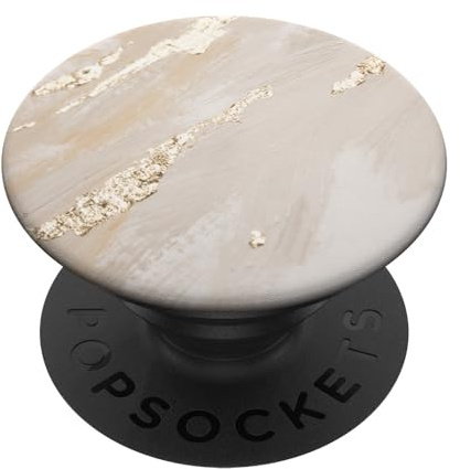 PopSocket PopGrip:Neutral White Beige PopSockets Swappable