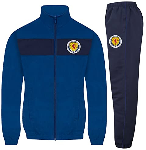 Scotland Boys Tracksuit Jacket & Pants Set Official Football Gift