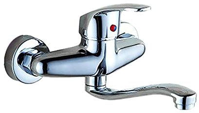 Very Con Caño 15 Cm Grifos De Pared Cortos Fregaderos De Cocina Blancos