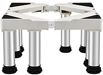 Waschmaschinen-Sockel, feuchtigkeitsbeständig, Kühlschrank-Ständer, verstellbare Länge 50–75 cm, Waschmaschinensockel und Rahmen, 10/15/20/25 cm, Erhöhung, Spülmaschinen-Stent, Anti-Vibration (15