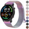 Wanme Armband für Xiaomi Mi Watch/Xiaomi Watch S1/Xiaomi Watch S1 Active/Xiaomi Mi Watch Color Sport, 22mm Metall Armbänder Edelstahl Mesh Uhrenarmband Magnet Verstellbares Ersatzarmband, Bunt